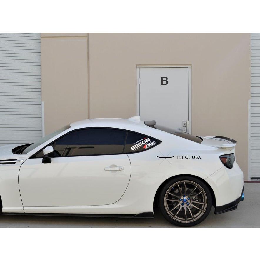 H.I.C 正規品 スバル リアルーフバイザー BRZ ZC6 RA R S tS GT トヨタ