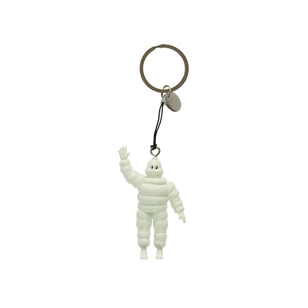✨新品未開封✨ ミシュラン ビバンダム 木製フィギュア キーホルダー MICHELIN 正規品 キーホルダー キーリング 3D グリーティング