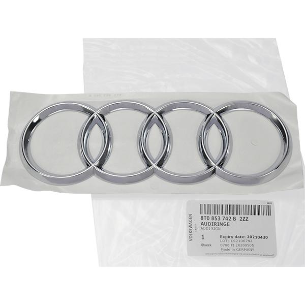 Audi（アウディ） 純正 A5 リアエンブレム ABA-8TCALF S5 RS5 A4 DBA 