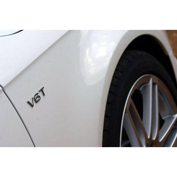 Audi（アウディ） 純正 A4 S4 A5 S5 V6Tフェンダーエンブレム 1枚
