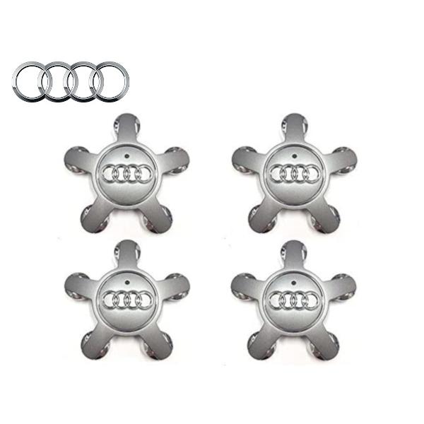 Audi（アウディ） 純正 A1 A6 TT Q5 Q7 ホイールセンターキャップ 4個