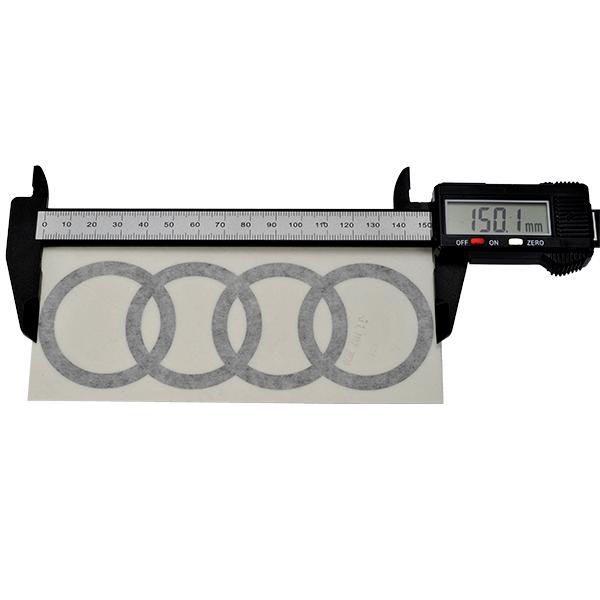 Audi（アウディ） 純正 ステッカーセット ブラックデコラティブ フォー