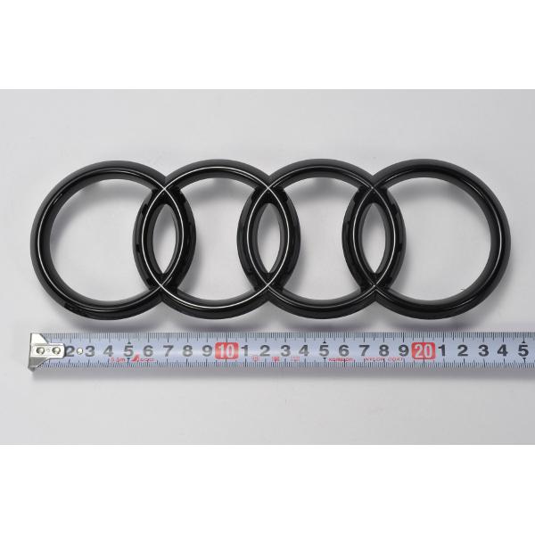 Audi アウディ純正 グリルエンブレム グロスブラック A3 8Y A4 8W B9 