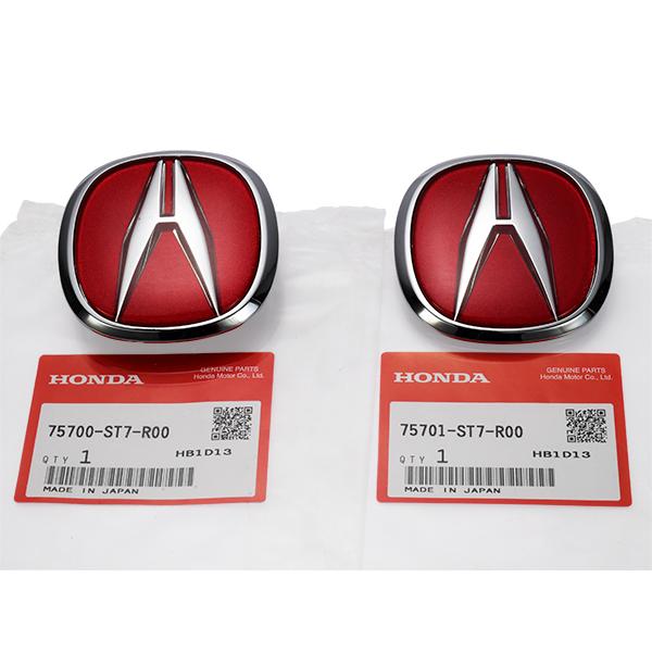 ホンダ 純正 インテグラ 3D リヤエンブレム (タイプ R) ホンダ(純正) ホンダ(純正) TYPE Rエンブレム/TYPE R用リア赤