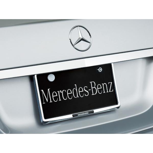 【純正品】ベンツ ナンバープレート プレートライセンス Mercedes-Benz（メルセデス・ベンツ） 純正 ライセンスプレート