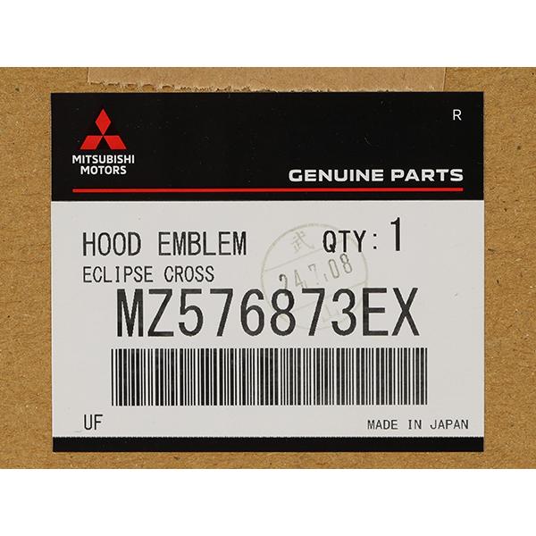 三菱（MITSUBISHI） 純正 エンジンフードエンブレム エクリプスクロス