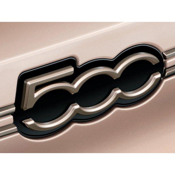 FIAT（フィアット） 純正 フロントエンブレム 500ロゴ 真鍮 FIAT 500e