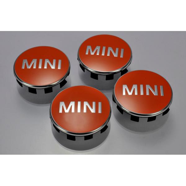 MINI ミニ ホイールセンターキャップ チリレッド 赤 純正  クーパー MINI（ミニ） MINI純正 カラード・センター・キャップ (チリ・レッド