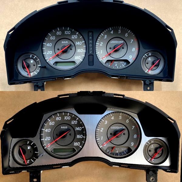 ① R33 スカイライン GTR コンビネーションメーターカバー 日産 純正品 R33 GT-R コンビネーションメーター のパーツ