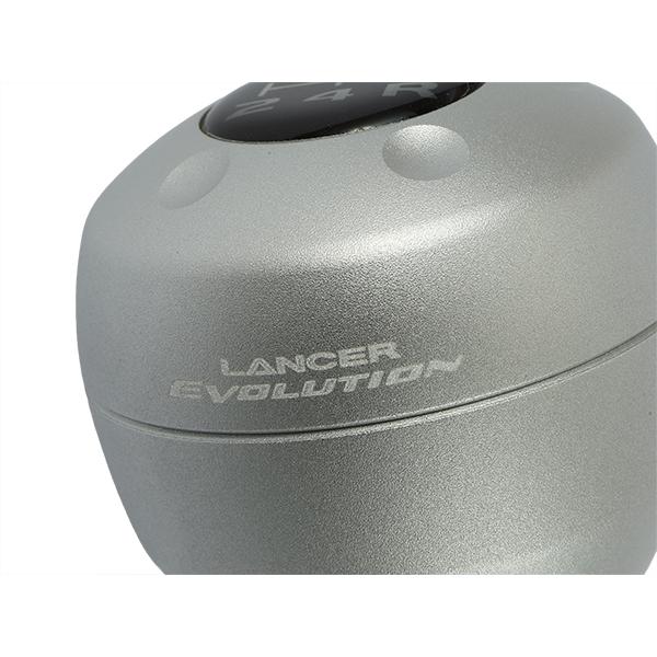 三菱 純正 シフトノブ ギアノブ アルミ ランサー エボリューション X