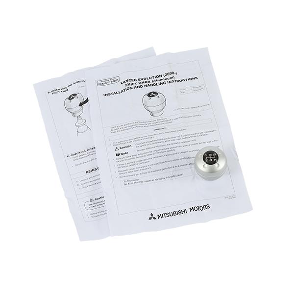 三菱 純正 シフトノブ ギアノブ アルミ ランサー