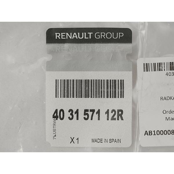 ルノー（RENAULT） 純正 ホイールキャップセット カングー KANGOOIII