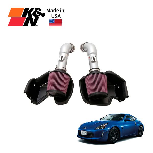 ★K&N製★エアフィルター純正交換タイプ　高性能エアインテークシステム　Z31用 日産（NISSAN） K&N Filters 正規品 コールドエアーインテーク エア