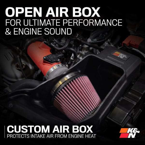 K&N Filters 正規品 コールドエアーインテーク エアフィルター エア