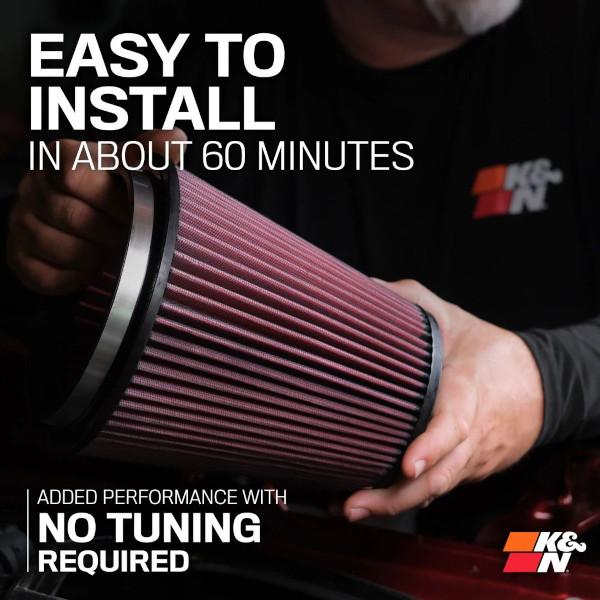 K&N Filters 正規品 コールドエアーインテーク エアフィルター エア