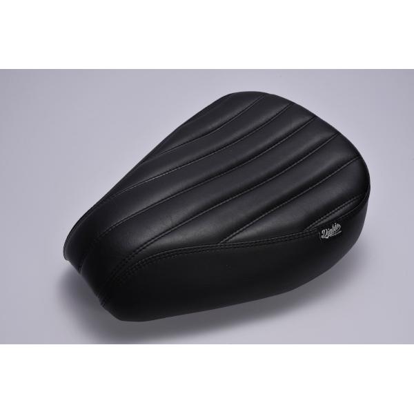 K&H ブラックシート ストライプデザイン K-SPEED製 ホンダ ハンターカブ CT125 JA55 JA65 Diablo 交換用シート