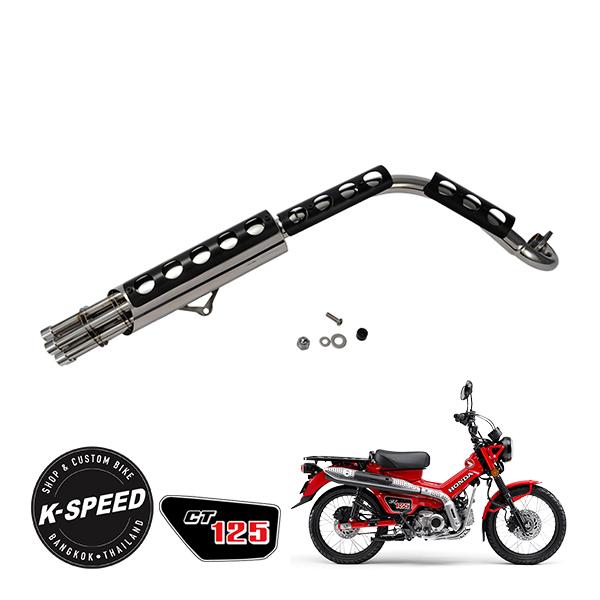 ハンターカブ　マフラー　クロスカブ　CC110 ct125 ガトリングマフラー ハンターカブ マフラー クロスカブ CC110 ct125 ガトリング