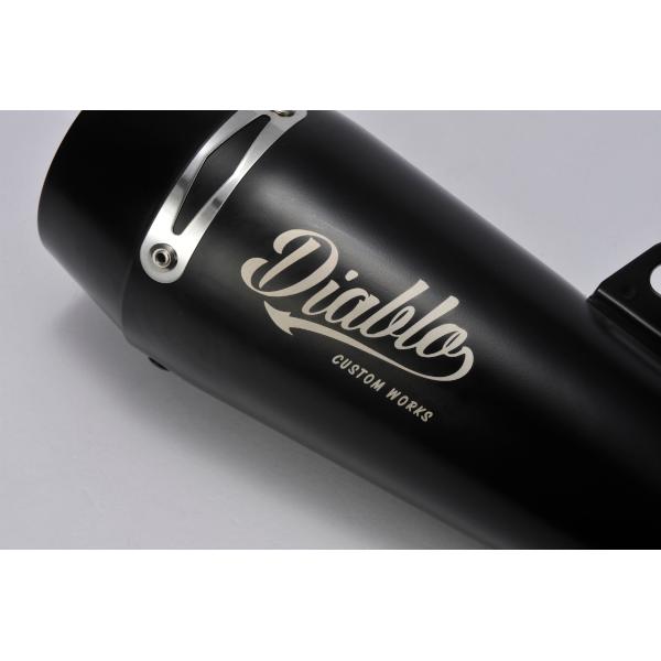 K-SPEED製 ホンダ Diablo レブル250 Rebel ディアブロマフラー ダーク