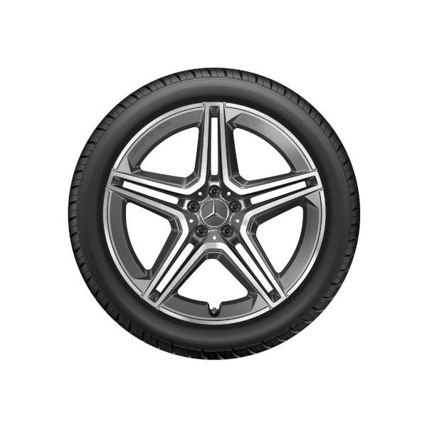 ③lock caps【送料込】メルセデスベンツ 純正夏タイヤホイル1本