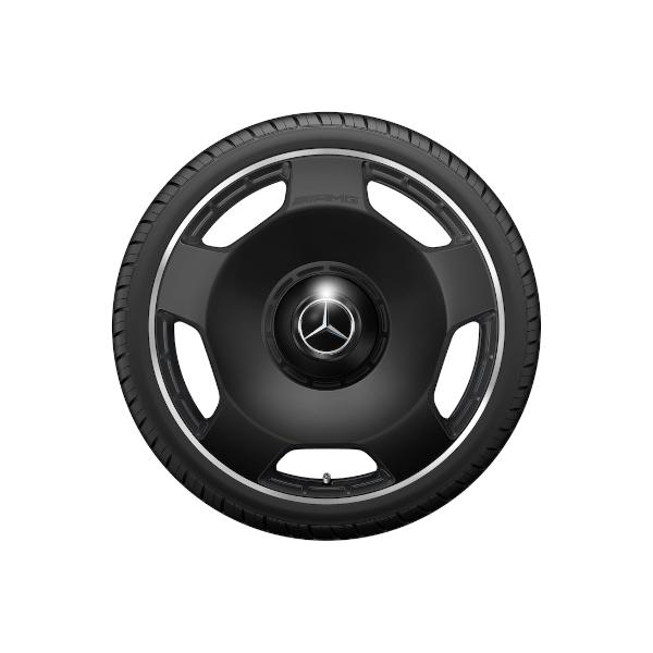 ベンツGクラス ゲレンデ純正18インチ ホイール ブラックカスタム】ベンツ W463 Gクラス 純正 18in 7.5J +43