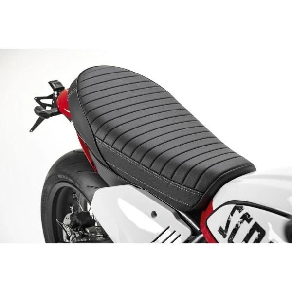 ducati 純正ローシート&5cmカットした純正ハンドル DUCATI（ドゥカティ） ドゥカティ純正 シート タンデム カフェレーサー