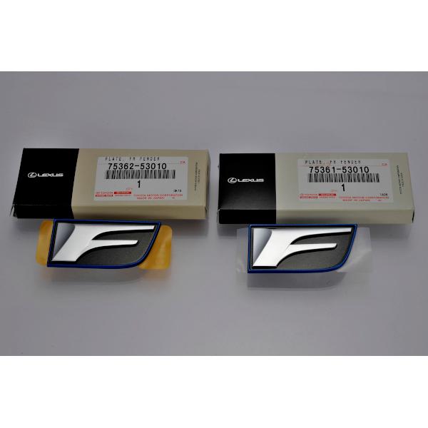 専用 レクサス（LEXUS） 純正 Fスポーツ フロント フェンダーエンブレム