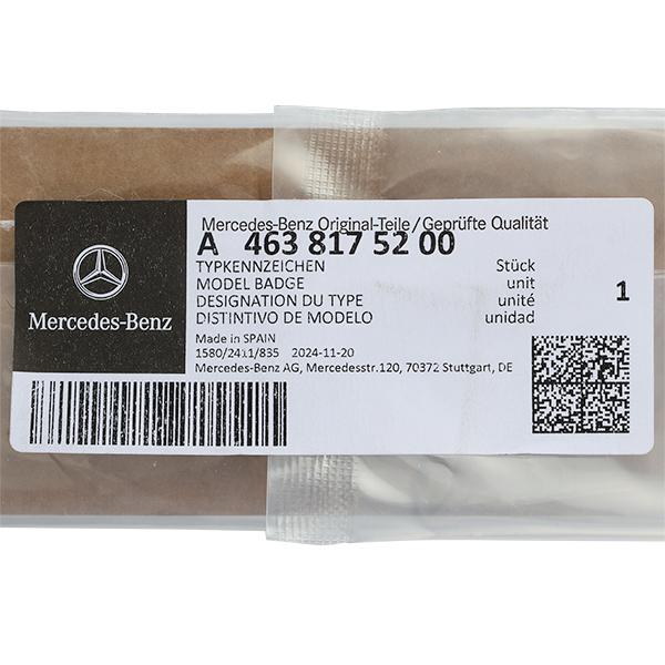 Mercedes-Benz（メルセデス・ベンツ） Gクラス W463A W464 ゲレンデ 