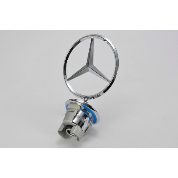 Mercedes-Benz エンブレム 　純正　フロント ボンネット マスコット ベンツ純正】フロント ボンネット マスコット エンブレム W221 W220 S