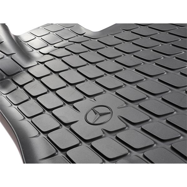 メルセデスベンツ GLE W167 純正 ラバー フロアマット 前　左右セット Mercedes-Benz（メルセデス・ベンツ） 純正 GLEクラス W167 令和1年6月