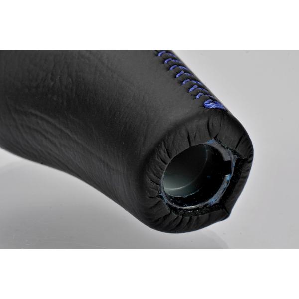 店 三菱純正 ランサーエボリューションVI シフトノブ ブルーステッチ