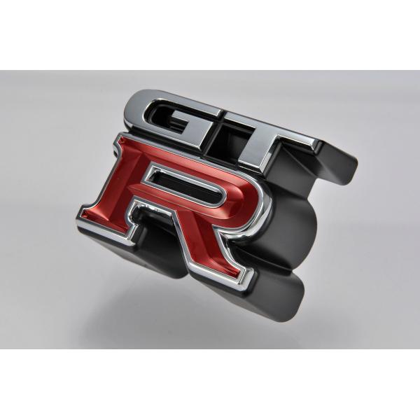 日産（NISSAN） 純正 フロント グリルエンブレム スカイライン R34 GT