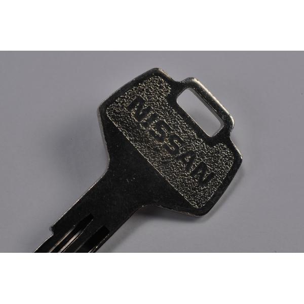 ブランクキー　日産純正品　スカイライン　GTR R32　凹型 メール便 送料無料 【正規品】 日産純正部品 R30 R31 R32