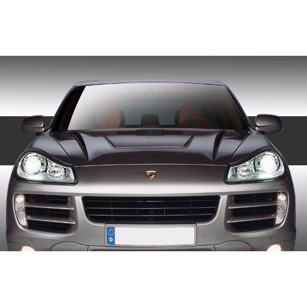 PORSCHE ポルシェ 純正 フロントエンブレム カイエン 955型 957