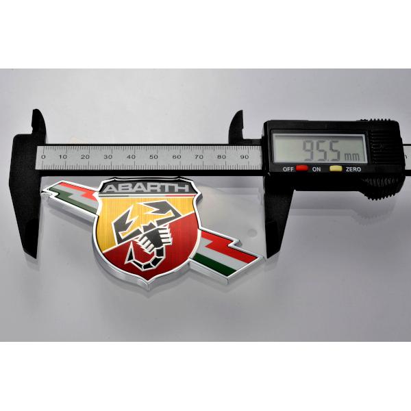 アバルト純正 ABARTH 124スパイダー フロント フェンダーサイドエンブレム 左右セット 6000621187 6000621188｜autowear｜07