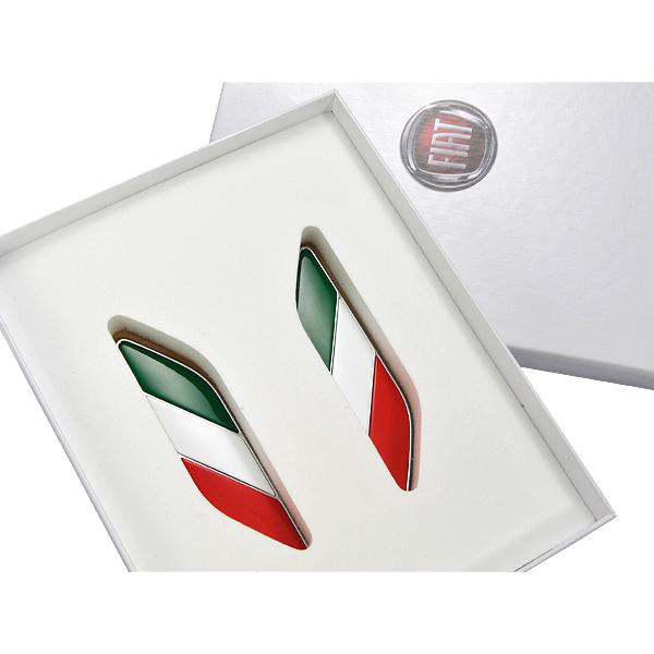 ＦＩＡＴ純正　イタリアンフラッグシップバッチ 楽天市場】【 FIAT 純正 】500 フェンダー バッヂ 2個入り