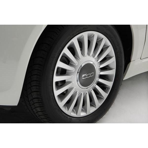 フィアット500チンクエチェント純正ホイールキャップ2まい2枚 FIAT（フィアット） 純正 FIAT 500 500C 312型 チンクエチェント