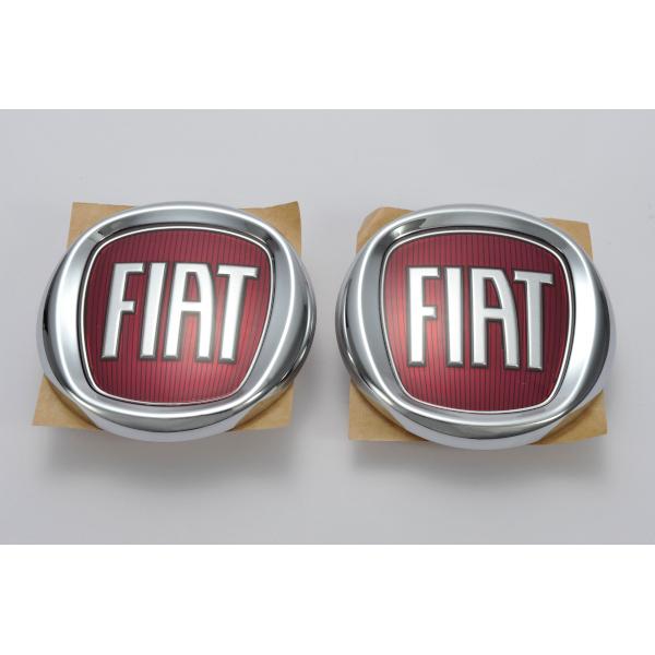【純正】FIAT500 前後 エンブレムセット 新品 未使用 フィアット 500 FIAT（フィアット） 純正 FIAT 500 500C 312 チンクエチェント