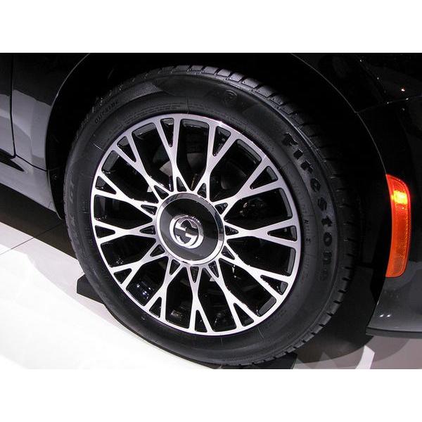 FIAT フィアット純正 ホイールセンターキャップ ブラック GUCCI グッチ 