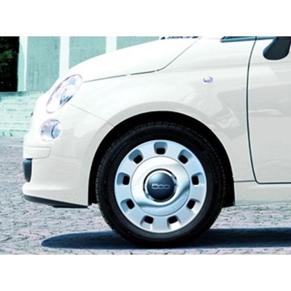 ★フィアット★FIAT★フィアット500★純正鉄14インチ★キャップ付★送料込★ FIAT フィアット 純正 ホイールキャップ 14インチ 4個セット
