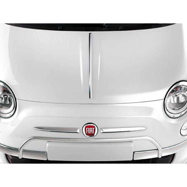 FIAT（フィアット） 純正 500 クロームボンネットラインガーニッシュ
