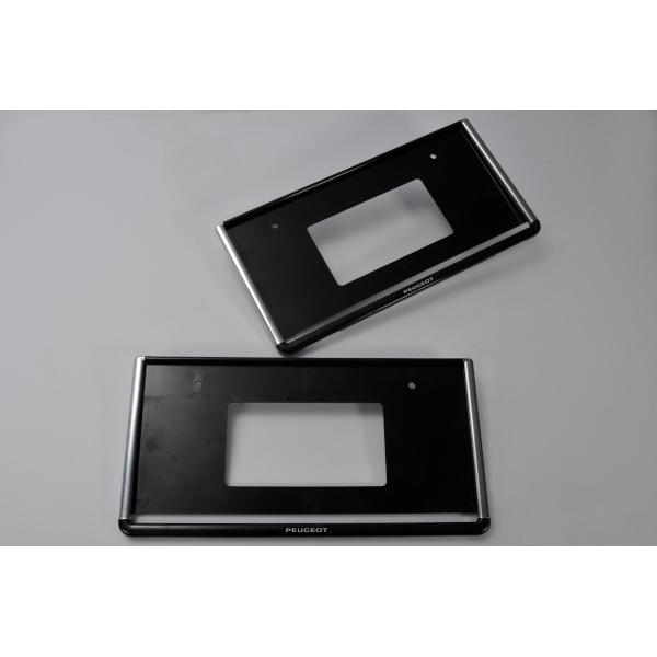PEUGEOT（プジョー） 純正 ライセンス フレーム プレート 2枚セット