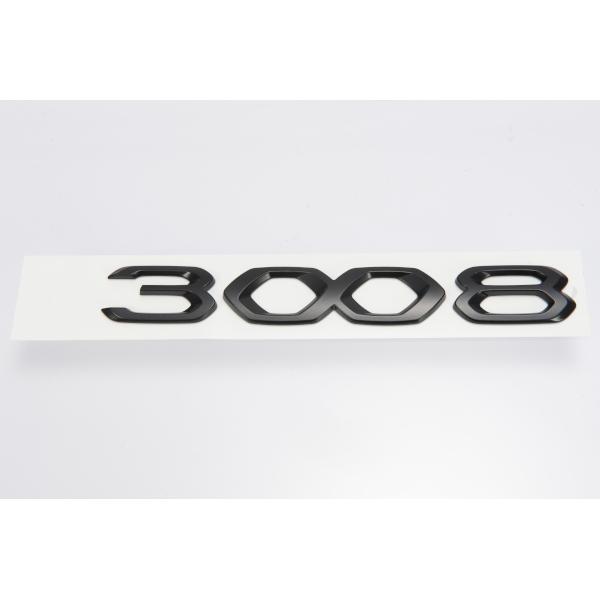 ま*中様 プジョー　3008 5008 純正　ブラック　エンブレム　フロント　リ PEUGEOT（プジョー） 純正 3008 P84 フロント エンブレム ブラック
