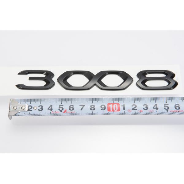 プジョー 純正 3008 P84 フロント エンブレム ブラック 国内未導入品 98377920XW | PEUGEOT | 04