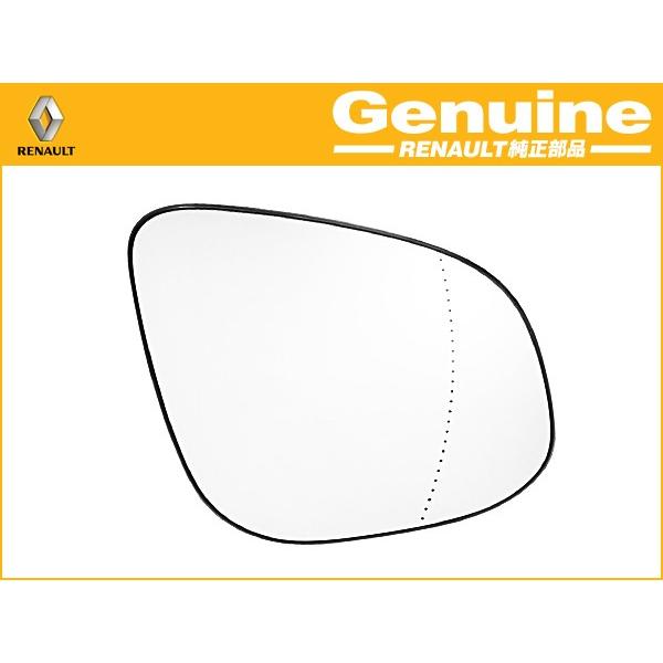 ルノー 純正 カングー ドアミラー ガラス 右側 サイドミラー レンズ ミラー 鏡 純正品番 963656392R