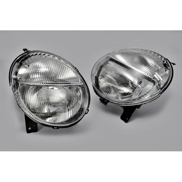 スズキ カーナ ロシニョール　ヘッドライト、メーター部品 スズキ ワゴンR MH21/MH2122S 純正タイプ クリスタルヘッド