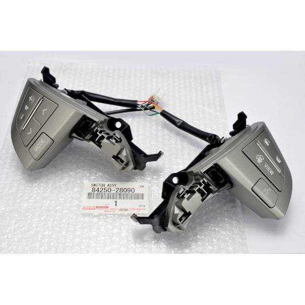 トヨタ ステアリングスイッチ 84250-28210 （エスティマ用） 楽天市場】【トヨタ純正】 ステアリングスイッチ左右