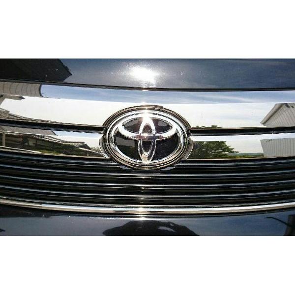 トヨタ純正 ヴェルファイア 前期 後期 系 フロントエンブレム トヨタマークに交換 輸出仕様 グリル Tマーク 581 Ty06b Autowear 通販 Yahoo ショッピング