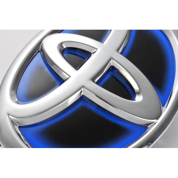 フロントグリル 青い王冠エンブレム エンブレム ブルーメッキ【トヨタ クラウンGRS200系 アスリート】4