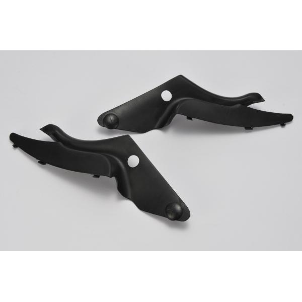 ボルボ純正 S60 XC70 V70 フロントウインドウ ドリップレールモールカバー プレート 左右ペア 8663894 8663896 | ボルボ | 01