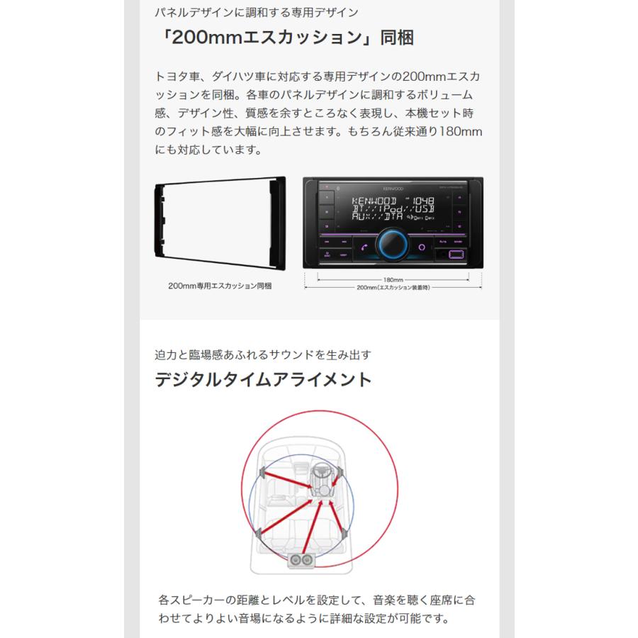 JVCケンウッド（JVC KENWOOD） DPX-U760BMS USB/iPod/Bluetooth
